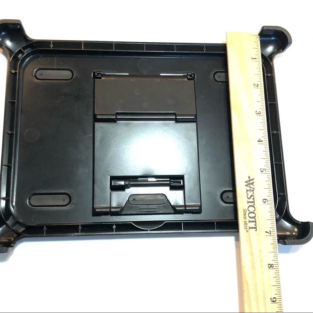 Otter Box Tablet Hardcover Protective Back Case Stand Black EUC